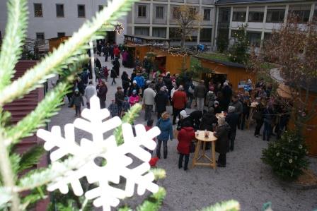 Blick in den Klosterhof